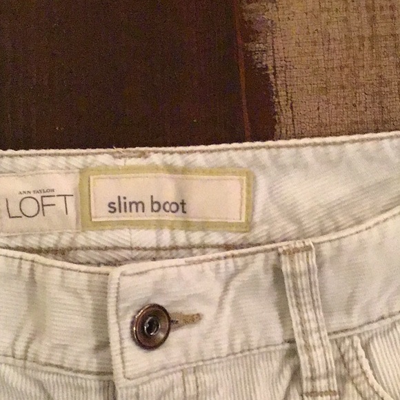 Loft Cream/Off WhiteCords- Size 8 L- Slim Boot - Picture 3 of 8